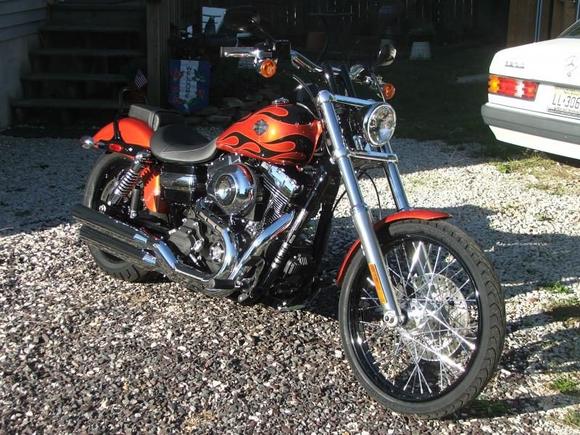 2011 wide glide new off showroom