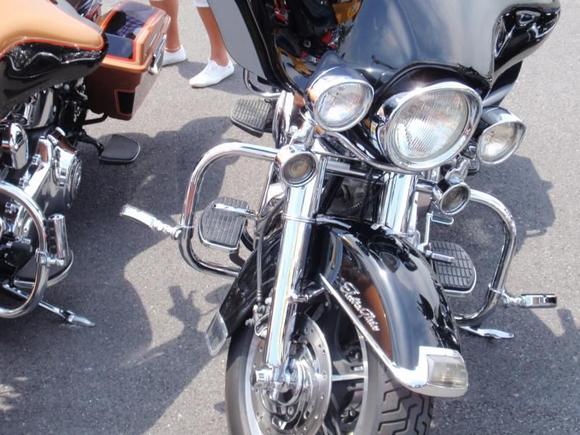 Chrome forks, rotors, doodads