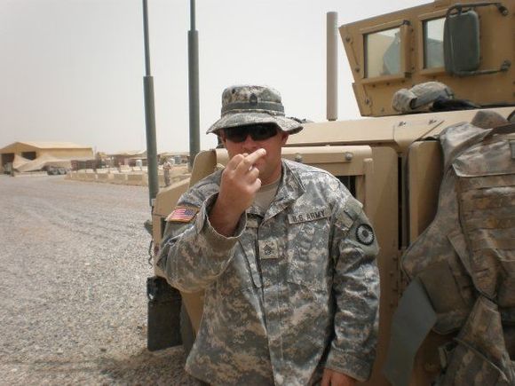 My excitement about having to go out on a mission while the temp was 143.