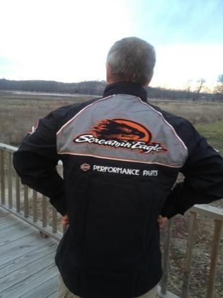 This is the back of the free shirt...that is not printed, it is actually embroidered.