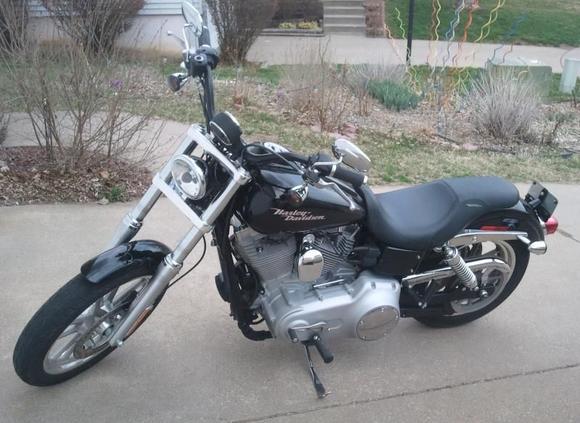 Nightster bars on my Dyna