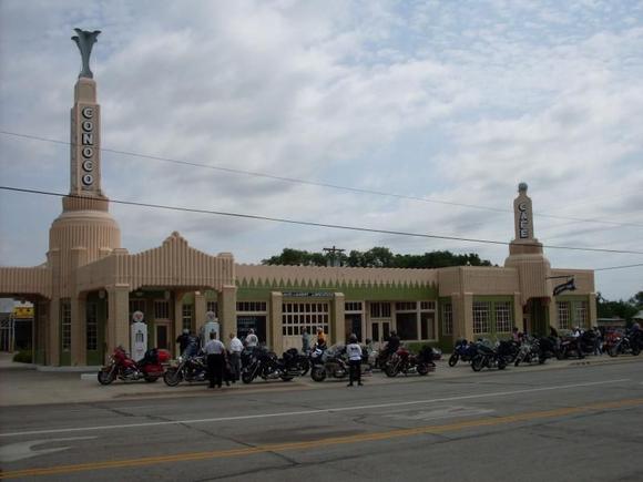 Art Deco Gas Station