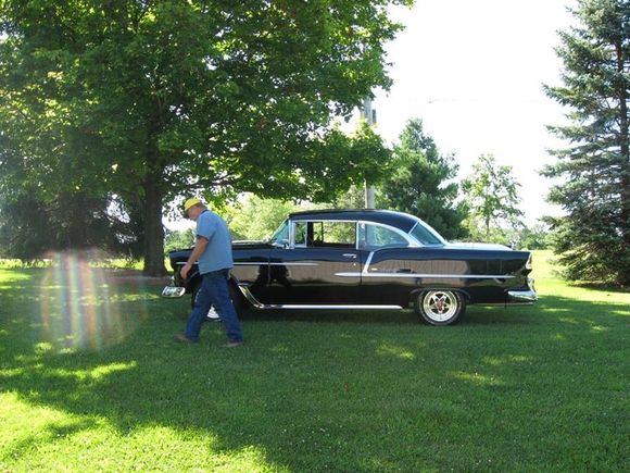 Dad's 55 chevy