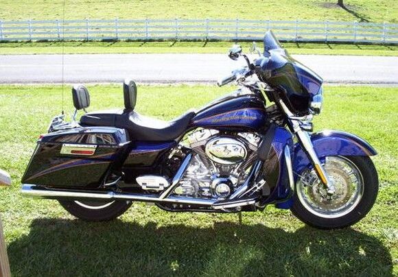 2004 Screamin' Eagle Electra Glide. This is my Wife's. I just recently sold the twin to it, which was mine. We had twins. lol