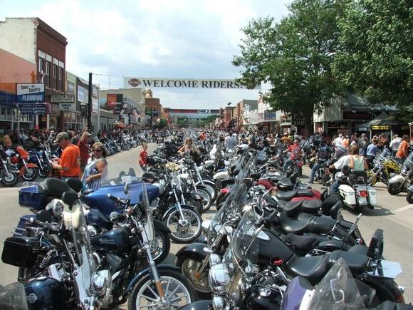 Main Street Sturgis 2012