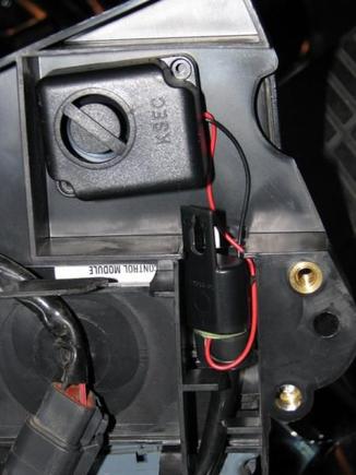 Radio Shack alarm module add-on