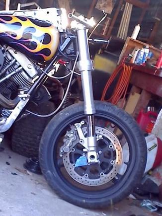 TL1000R front end conversion in progress