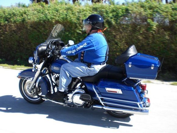 Riding north on A1A in Melbourne Fl