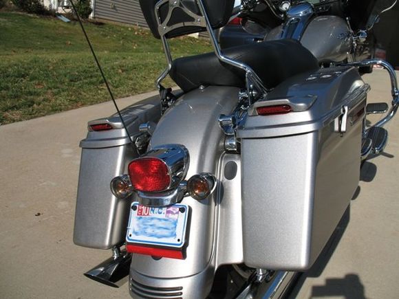 Rear view of LED Spoilers