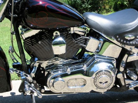 Heritage Left Motor Close up