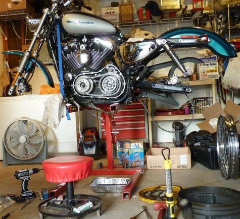 just right for a clutch change