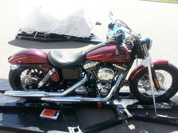 Fresh off of the truck.