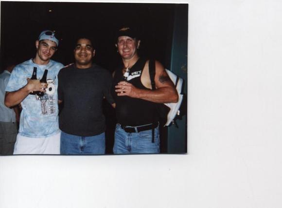 Oteil Burbridge (center) bass Player for the ABB