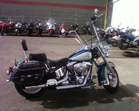 Ths is the newest addition. My 04 Softail Heritage Classic