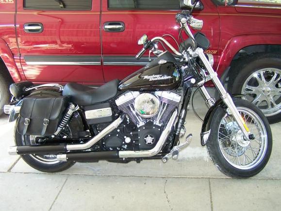 New Screaming Eagle A/C kit with round conver