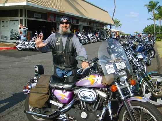 Poncho, 84 and riding strong