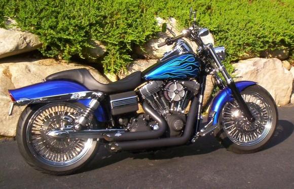 New paint &amp; custom front fender