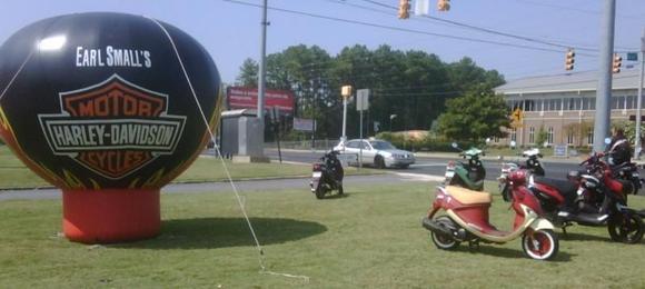 'Buddy' scooters at Earl Smalls in Marietta GA