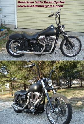 Flanders Black Apehangers