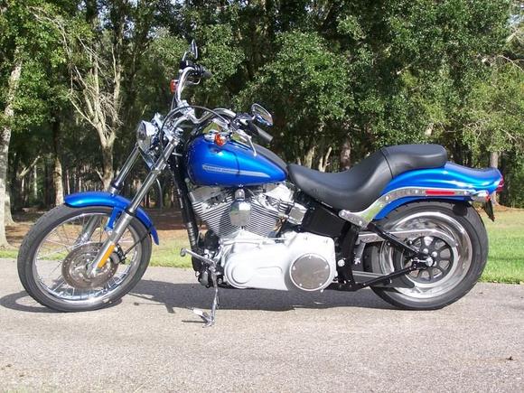 The first time she touched my drive way