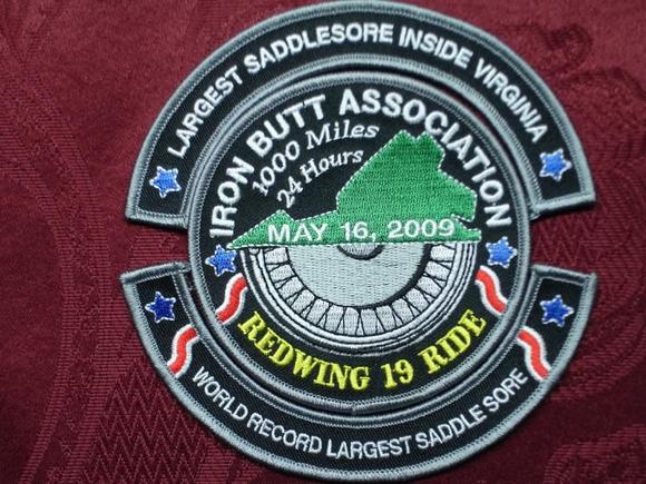 This is my latest Iron Butt I ran and now hold two world records in the Iron Butt association. I do like to ride a little bit. My other Iron But was from Winston Salem North Carolina to Oklahoma City OK in 17:36 I got delayed twice