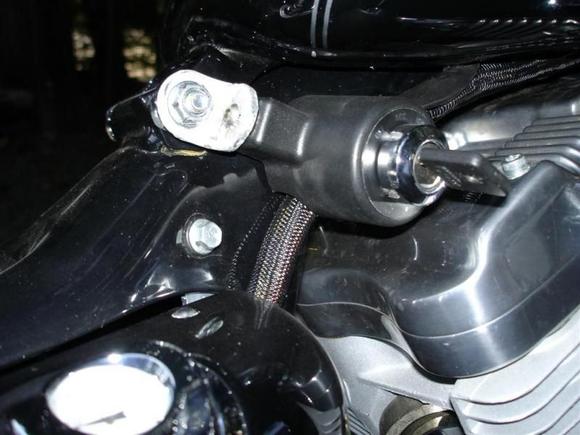 Switch relocation bracket