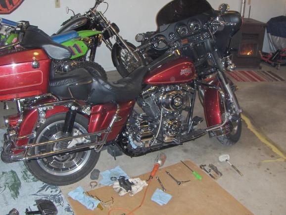 off with the stock exhaust!!!