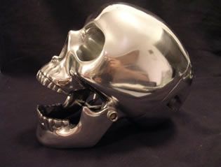 skull headlight