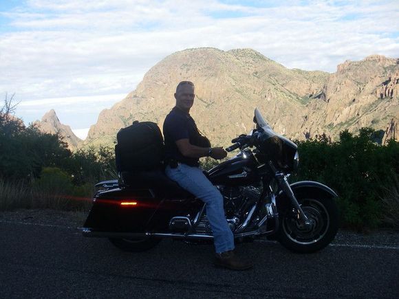 leaving Chisos Basin