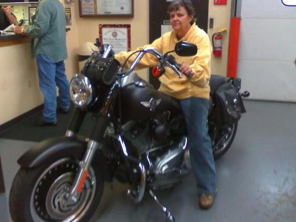 The mechanic did a heck of a job with my picture, NOT!!!!!!!