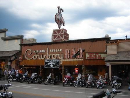 Million Dollar Cowboy Bar in Jackson Hole, Wyoming -- 2008