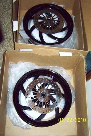 Weld Wheels 18x3.5 F&amp;R waiting for my Avon tires to arrive!