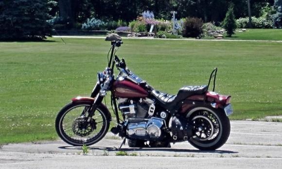 Two Up setup, quick detach sissy ..