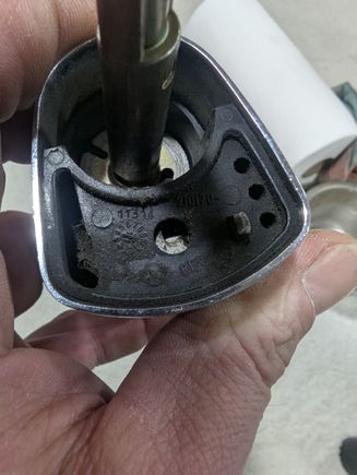 Key turned counter clockwise