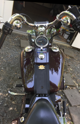 Looks like Original Paint, some original parts are i cluded in sale