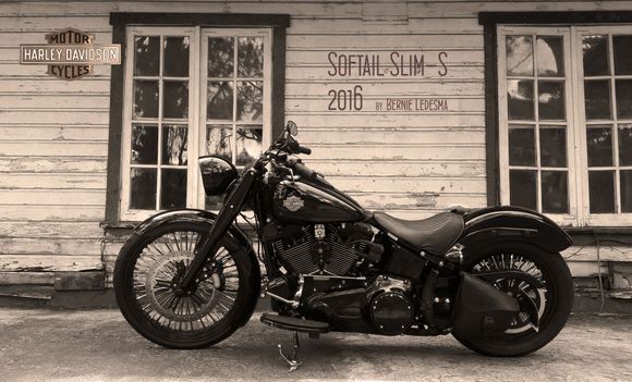 2016 Harley-Davidson Softail Slim-S, my latest project bike, my ride