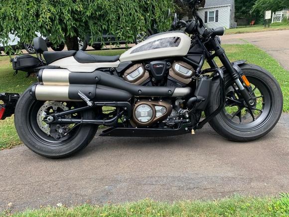 Waiting on clear windshield