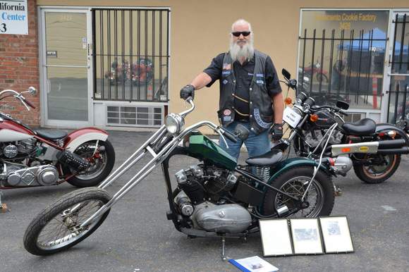 At a local bike show in 2017
