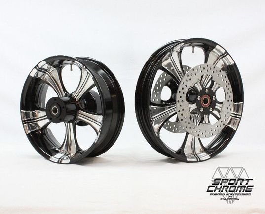 Performance Machine wheels from Sport Chrome