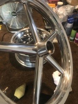 a lil rim polishing....