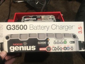 ENTER "GOD" CHARGES MORE STYLES, COMES WITH JUMPERS FOR CAR BATTERY, AND CAN JUMP IT AFTER LAYING A BOOST CHARGE, GOOD FOR ME IT SNOWS HERE!!!