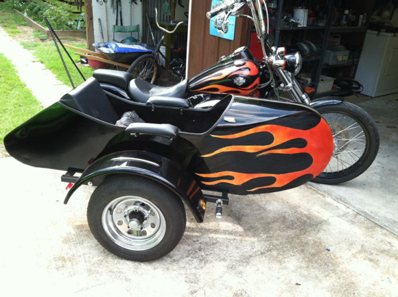 Mu Euro Rocketeer with flames.