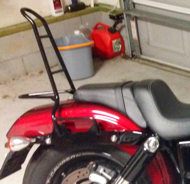 dyna sissy bar luggage rack