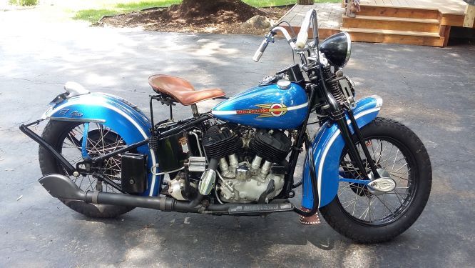 38 UL, 80 inch bbls., 3 speed police tranny. Lots of period correct goodies.