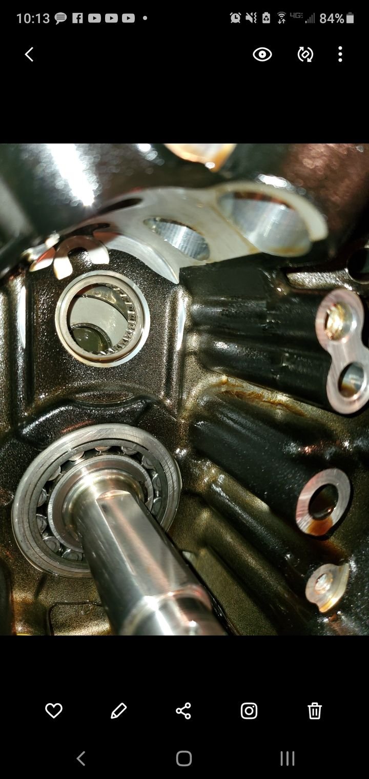 Inner cam bearing depth Harley Davidson Forums