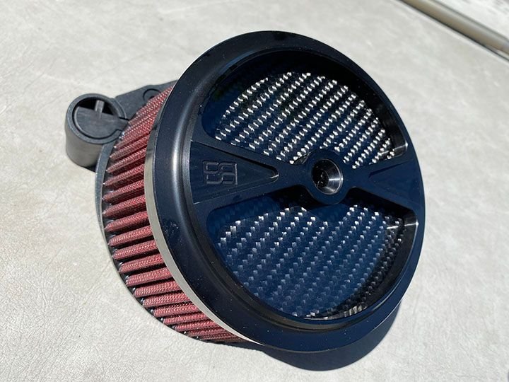High Flow Air Cleaner Rushmore 50mm Harley Davidson Forums