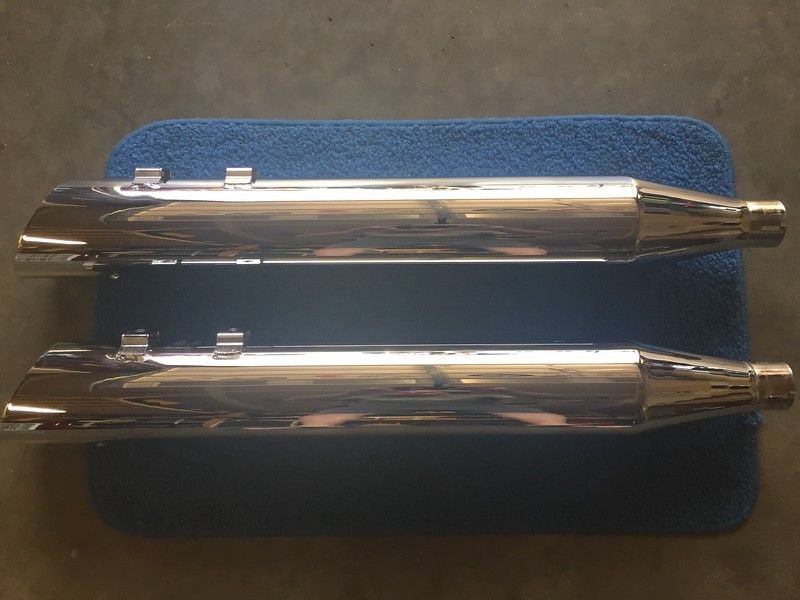 Fuel Moto Jackpot 4" DynoTuned mufflers Harley Davidson Forums