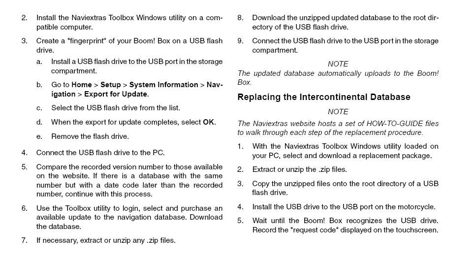 naviextras toolbox not recognizing usb