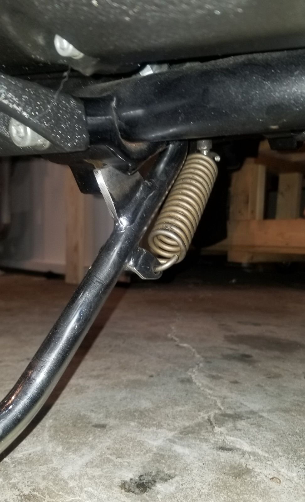 Dyna (FXDX) jiffy stand change Page 2 Harley Davidson Forums