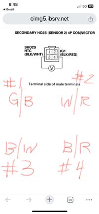there was only incoming power from #1; nothing from the others, or between them.